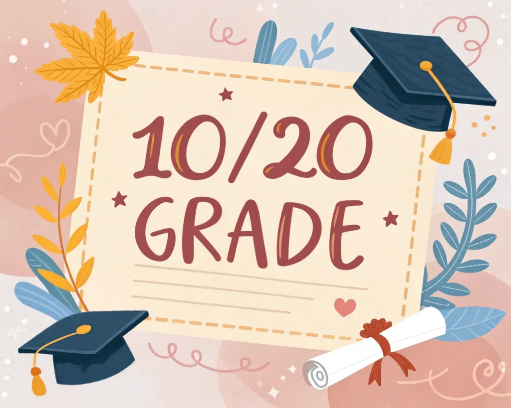 10/20 Grade