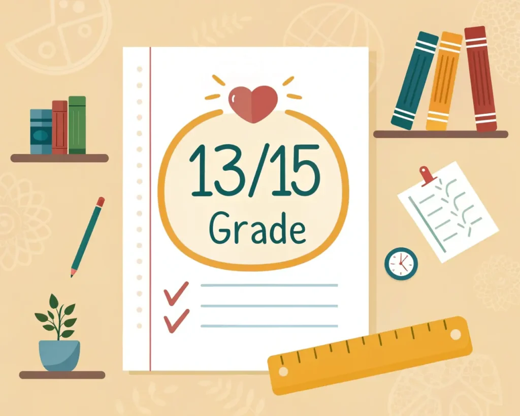 What Is a 13 Out of 15 Grade: Percentage, Letter Grade, and GPA 13/15 Grade