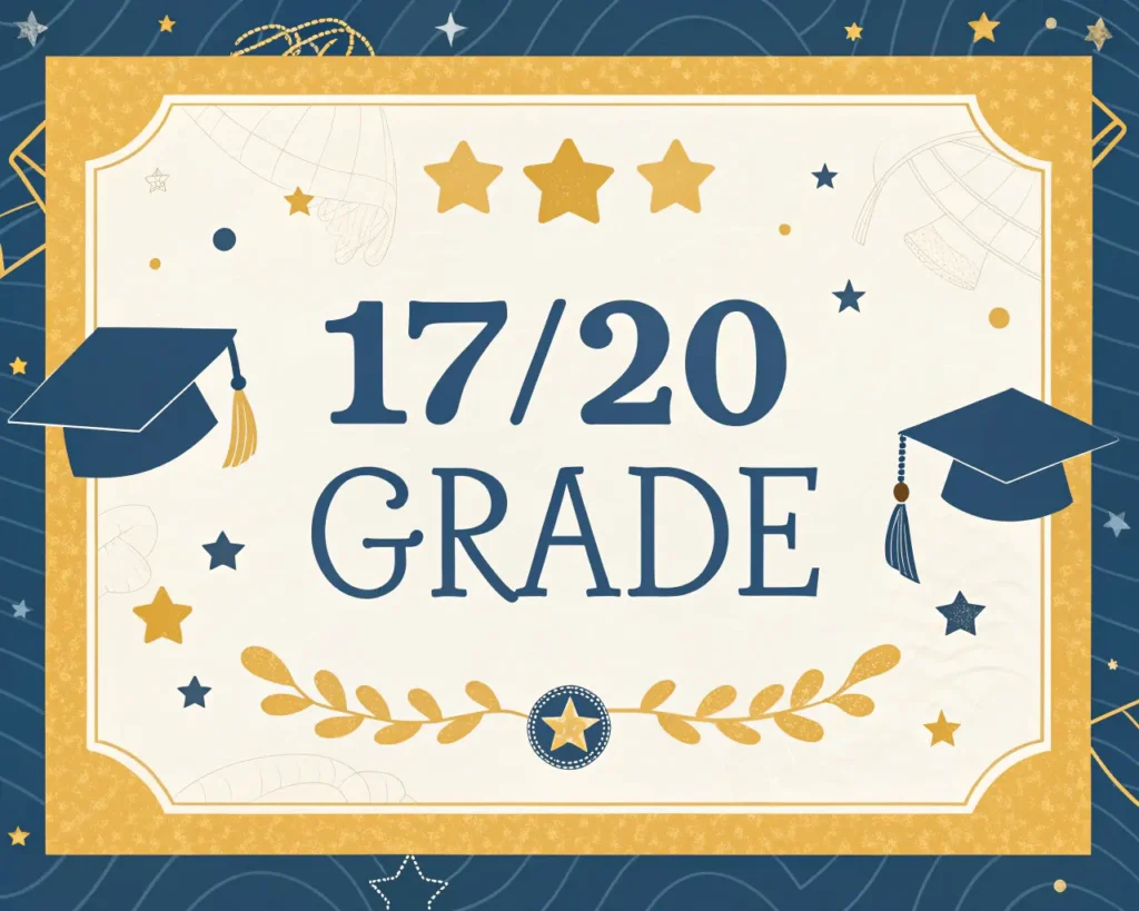 17/20 Grade
